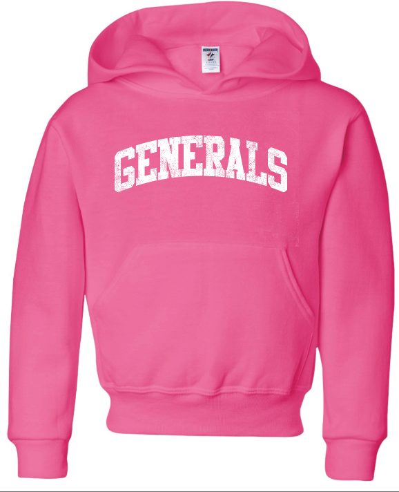 Generals Soccer Youth Hoodies