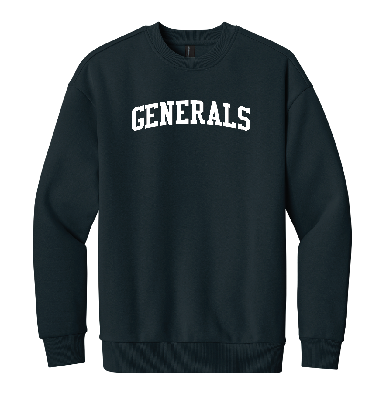 Generals Crewneck Sweatshirts (YOUTH and ADULT) - HW Winthrop Elementary