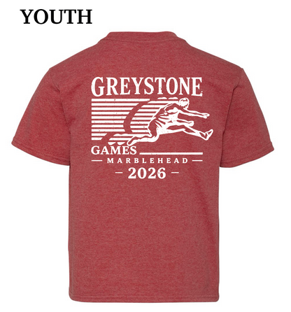 Greystone Games 2026 T-Shirts (Youth & Adult Sizing)