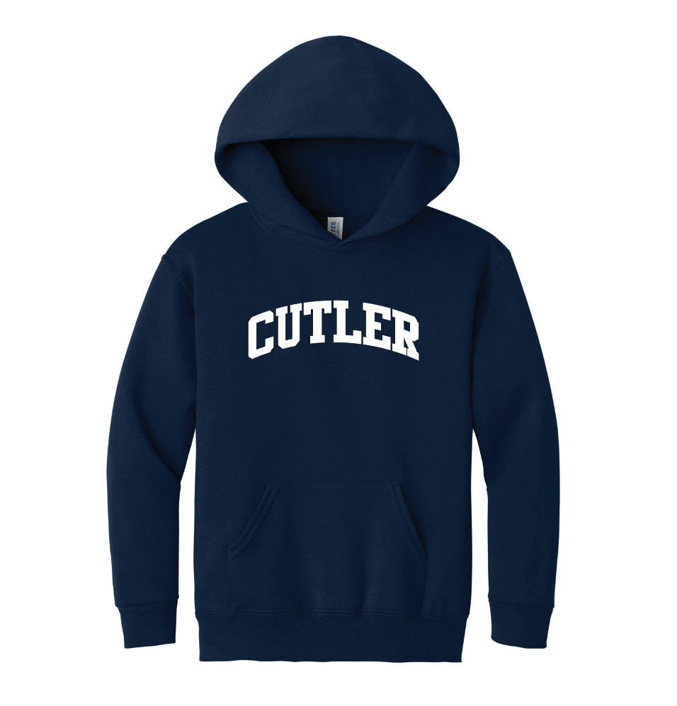CUTLER Hooded Sweatshirt (YOUTH and ADULT) - Cutler School