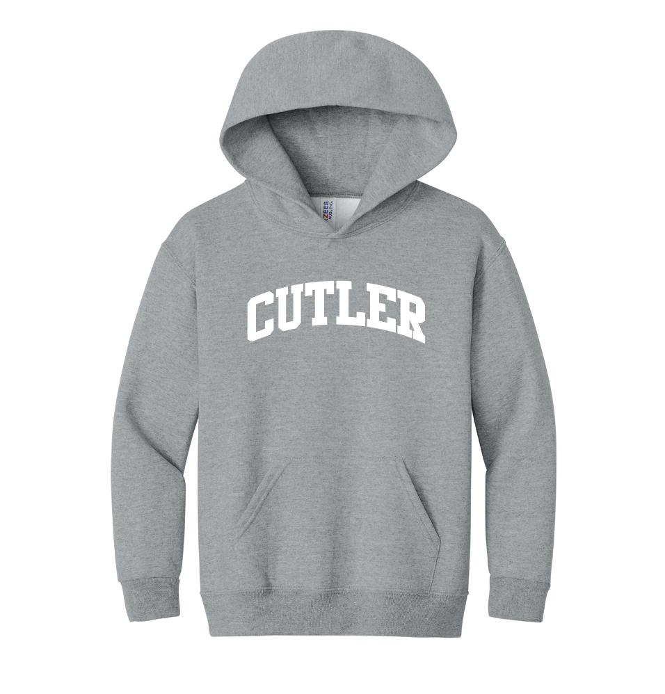 CUTLER Hooded Sweatshirt (YOUTH and ADULT) - Cutler School