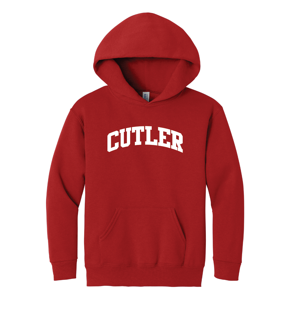 CUTLER Hooded Sweatshirt (YOUTH and ADULT) - Cutler School