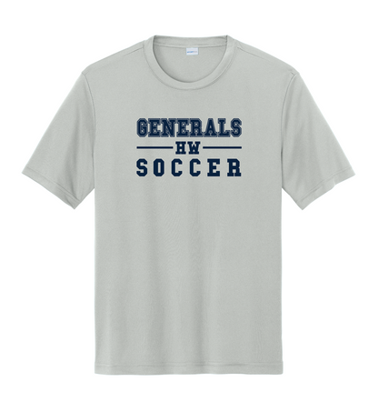 Generals HW Soccer Dri-Fit Short Sleeve Tee (YOUTH and ADULT)