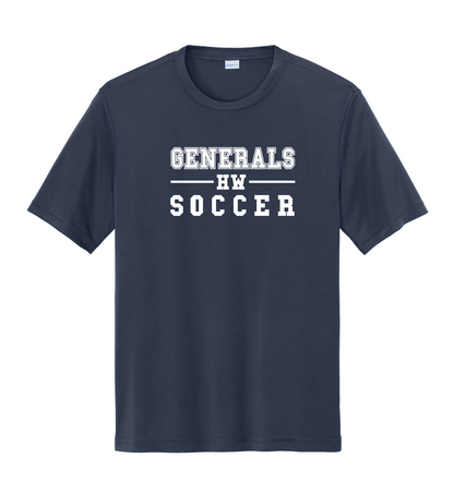 Generals HW Soccer Dri-Fit Short Sleeve Tee (YOUTH and ADULT)