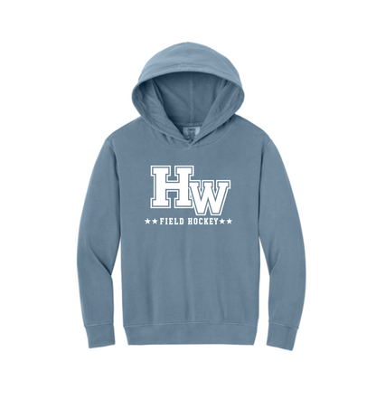 HW Field Hockey Comfort Colors Hoodie 2026 (YOUTH & ADULT)