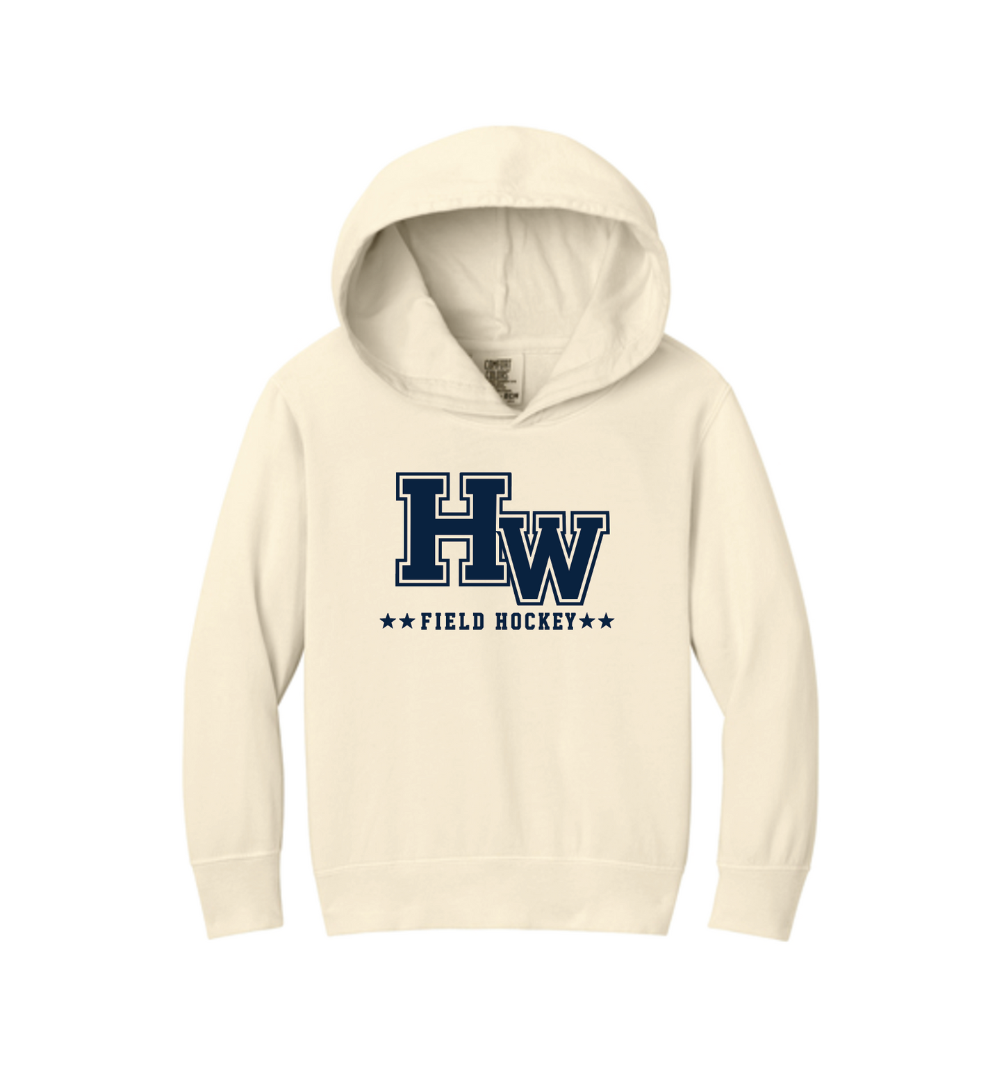 HW Field Hockey Comfort Colors Hoodie 2026 (YOUTH & ADULT)