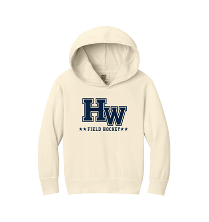 HW Field Hockey Comfort Colors Hoodie 2026 (YOUTH & ADULT)