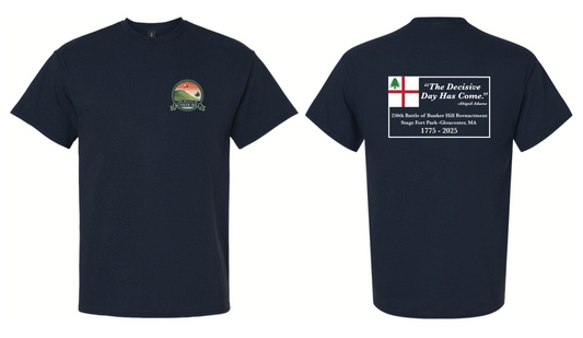 Bunker Hill 250th Re-enactment T-Shirt