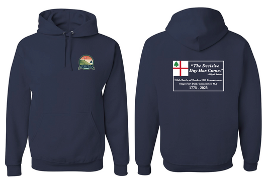 Bunker Hill 250th Re-enactment Hoodie