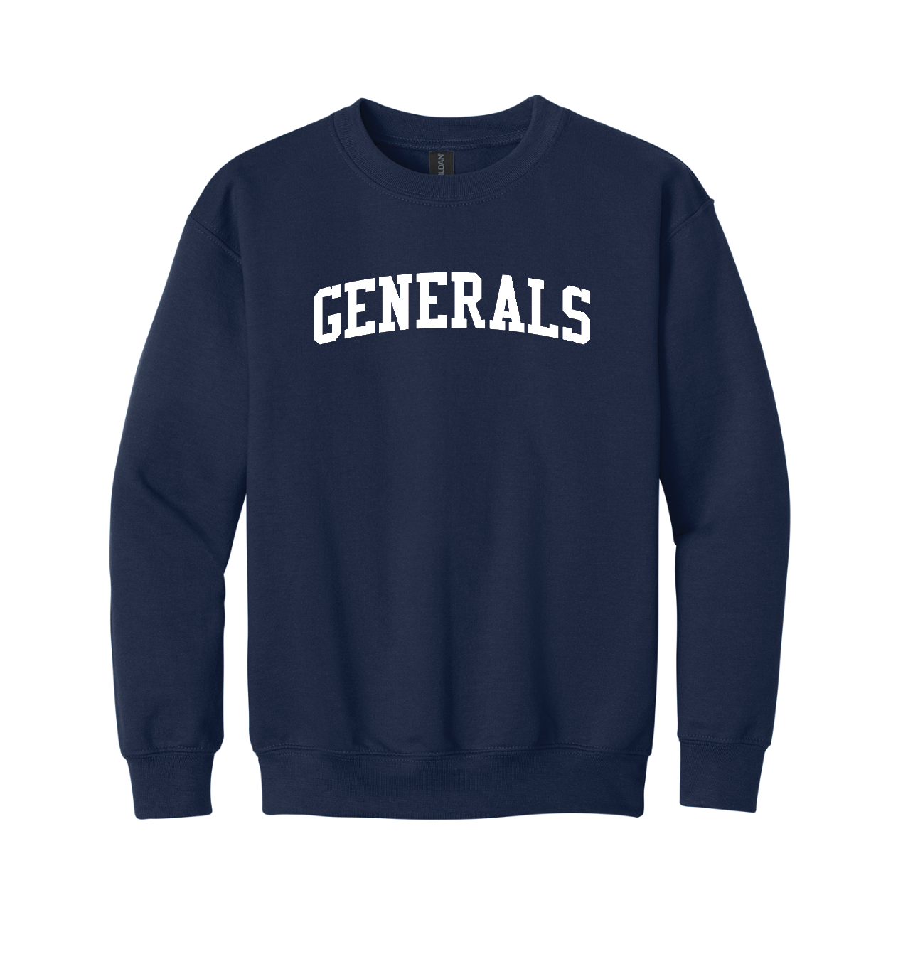 Generals Crewneck Sweatshirts (YOUTH and ADULT) - HW Winthrop Elementary