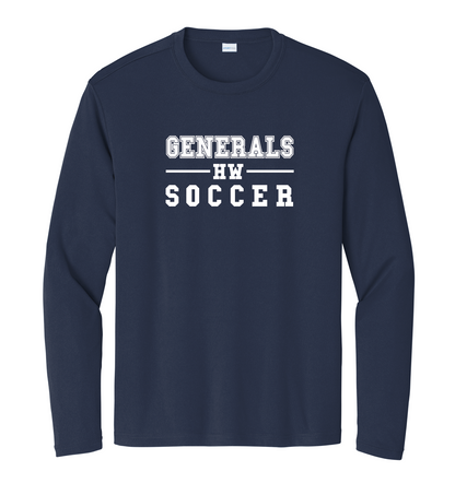 Generals HW Soccer Dri-Fit Long Sleeve (YOUTH and ADULT)